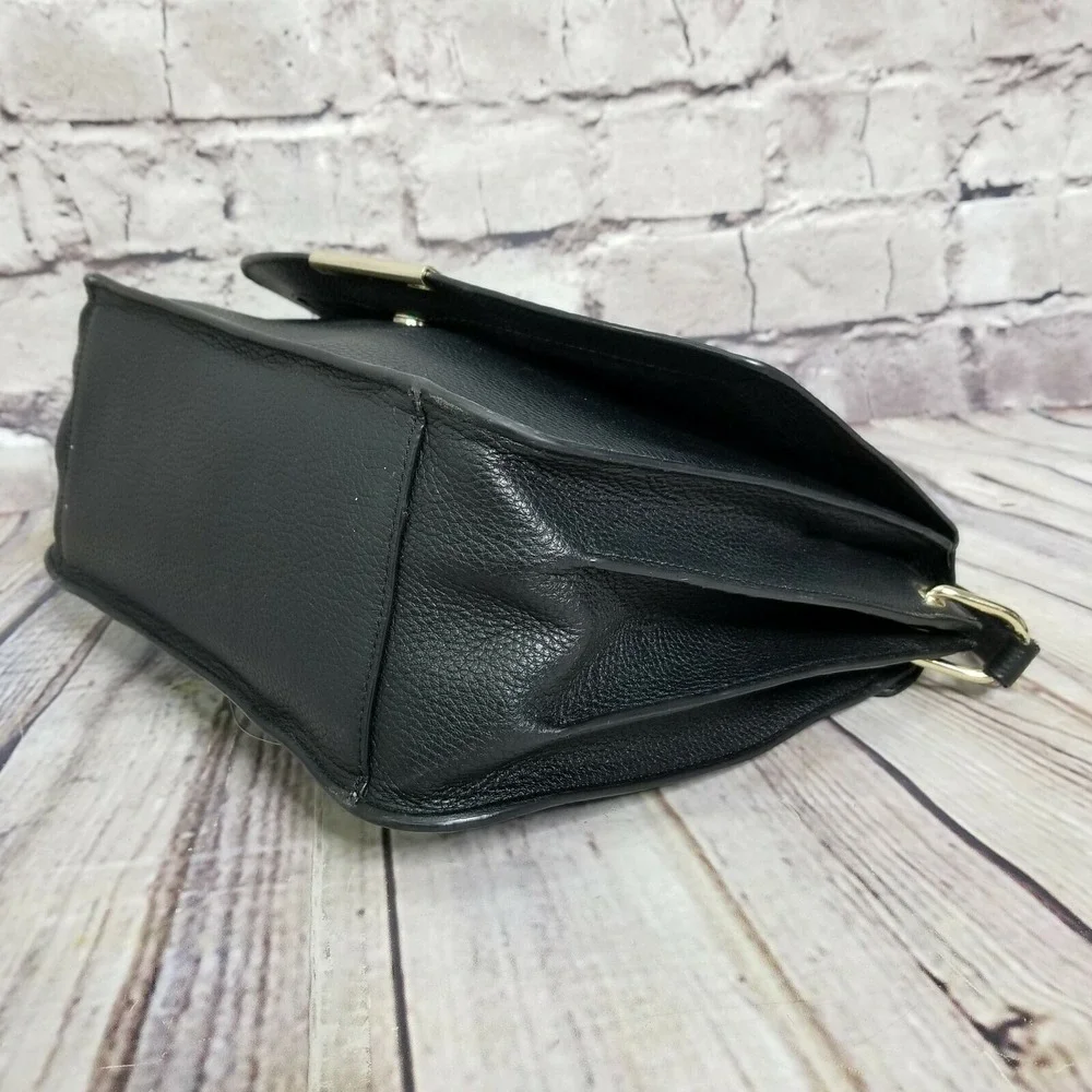Kate Spade‎ Joss Philmont Lane Black Style WKRU5185 Pebble Leather Gold Tone